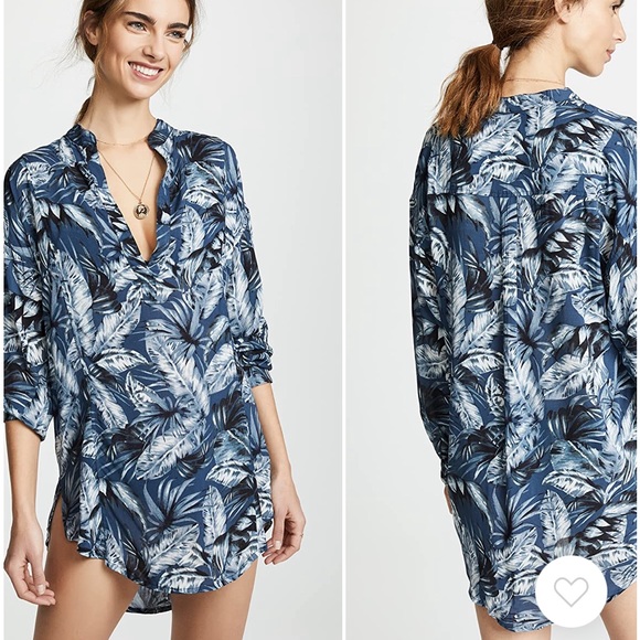 MIKOH Swimsuit Coverup Cannes Tunic - Picture 4 of 10